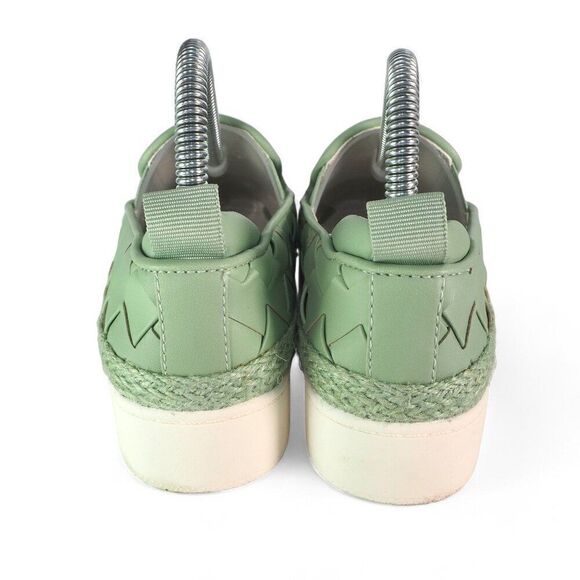 Franco Sarto Homer 3 Platform Woven Slip-on Sneakers "Spearmint" Women's 6M - Picture 5 of 11